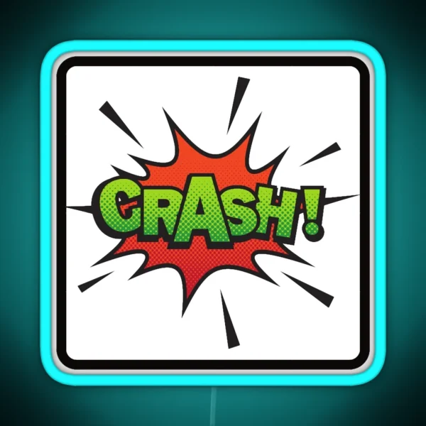 Crash RGB Neon Sign