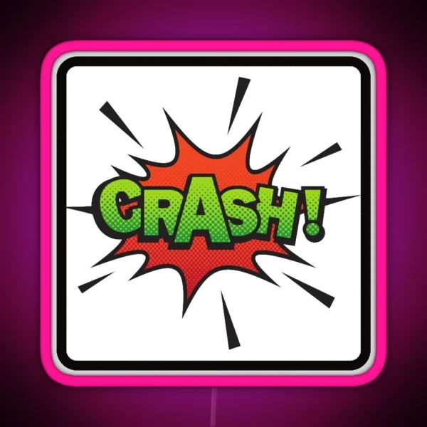 Crash RGB Neon Sign