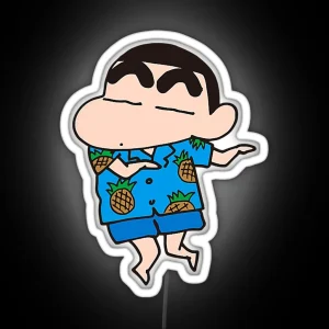 Crayon Shin Chan Aloha Shin Chan RGB Neon Sign