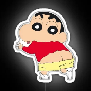 Crayon Shin Chan Bum RGB Neon Sign