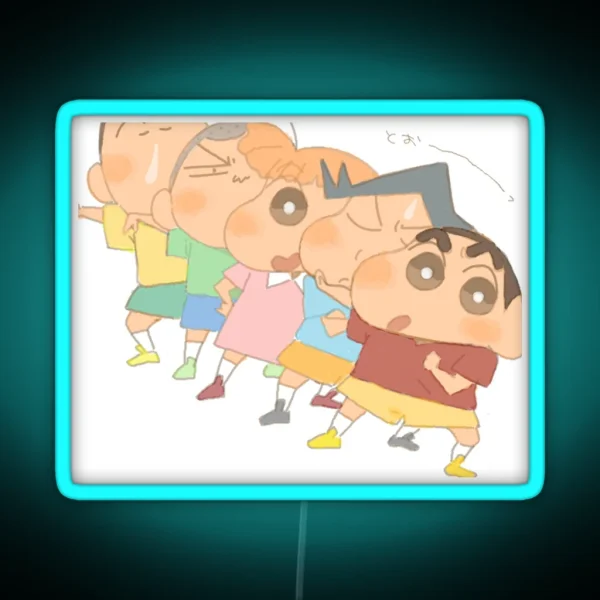 Crayon Shin Chan Led RGB Neon Sign