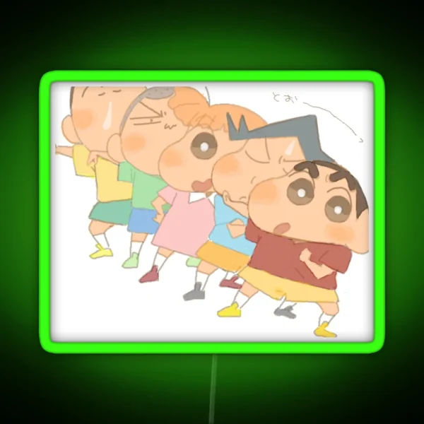 Crayon Shin Chan Led RGB Neon Sign