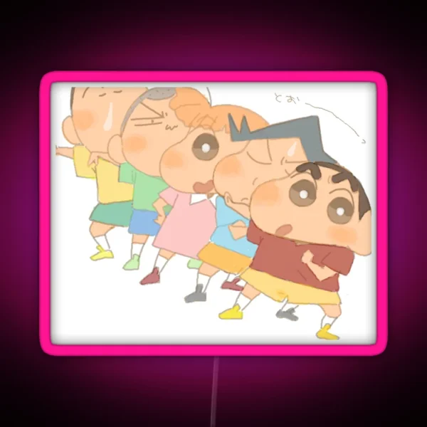 Crayon Shin Chan Led RGB Neon Sign