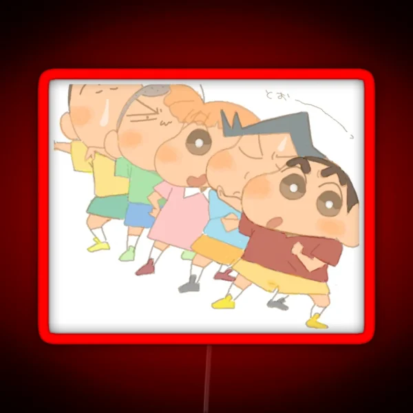 Crayon Shin Chan Led RGB Neon Sign