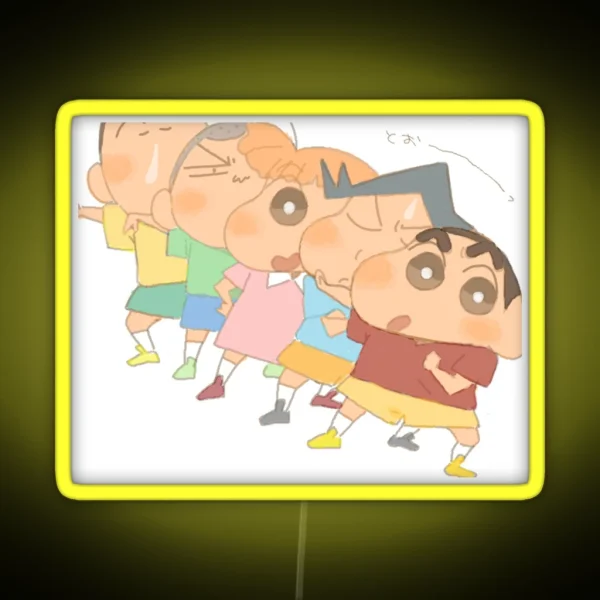 Crayon Shin Chan Led RGB Neon Sign