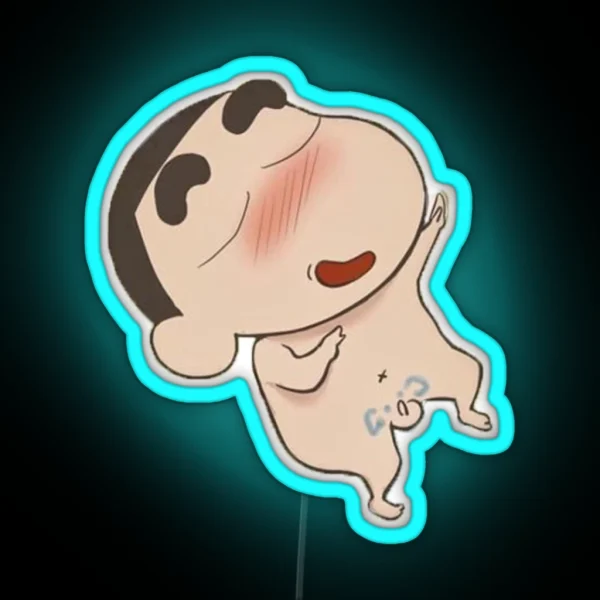 Crayon Shin Chan Nap RGB Neon Sign