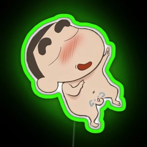 Crayon Shin Chan Nap RGB Neon Sign