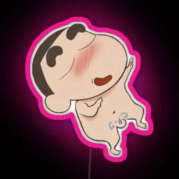 Crayon Shin Chan Nap RGB Neon Sign