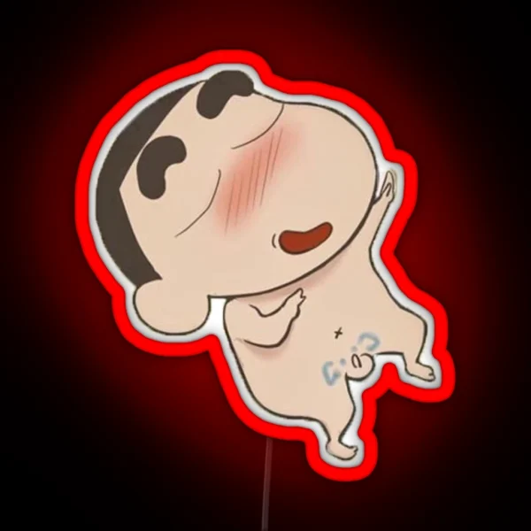 Crayon Shin Chan Nap RGB Neon Sign