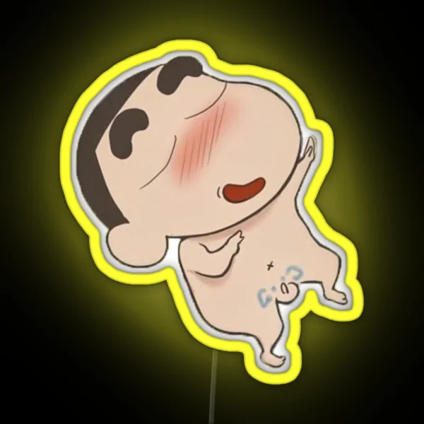 Crayon Shin Chan Nap RGB Neon Sign