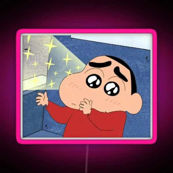 Crayon Shin Chan O O RGB Neon Sign
