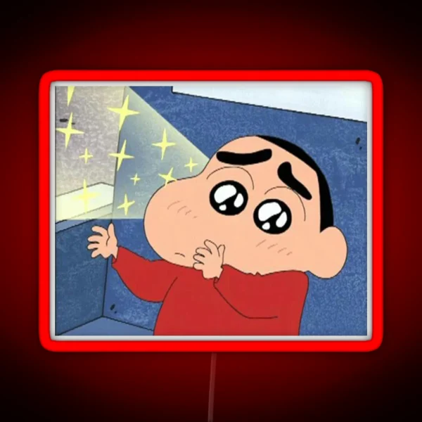 Crayon Shin Chan O O RGB Neon Sign