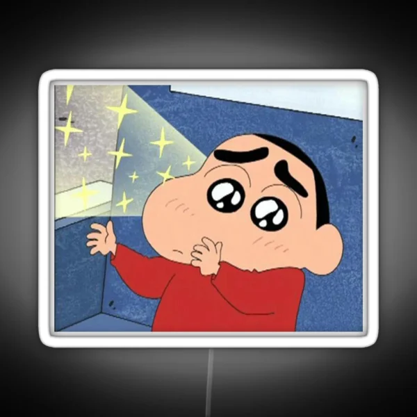 Crayon Shin Chan O O RGB Neon Sign