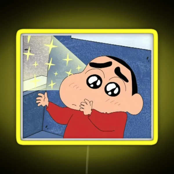 Crayon Shin Chan O O RGB Neon Sign