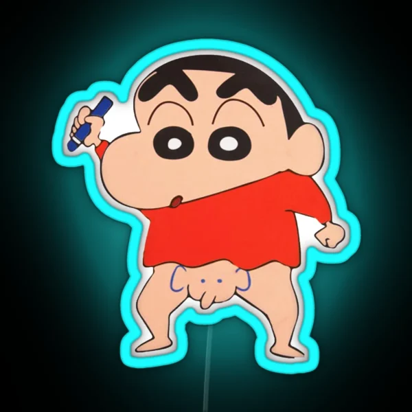 Crayon Shin Chan RGB Neon Sign