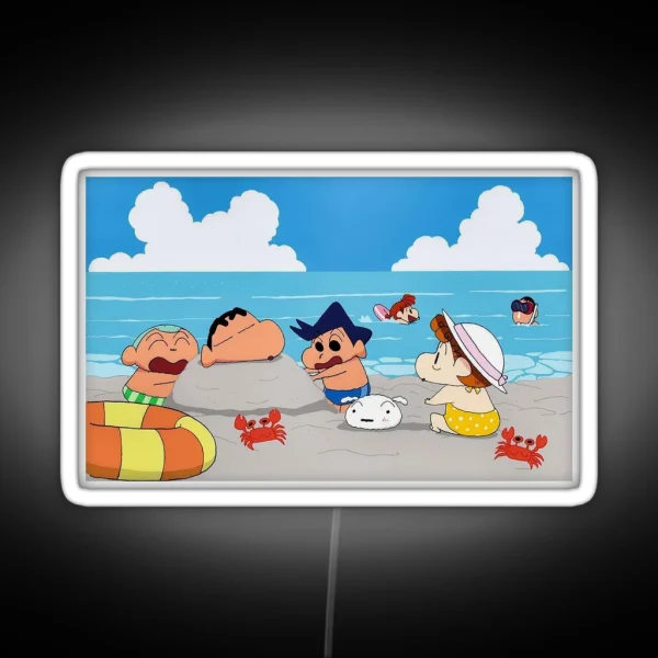 Crayon Shin Chan RGB Neon Sign