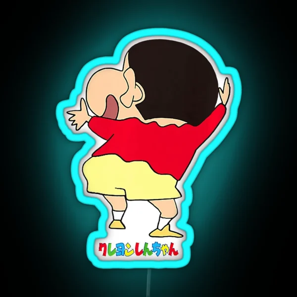 Crayon Shin Chan Smile Shin Chan RGB Neon Sign