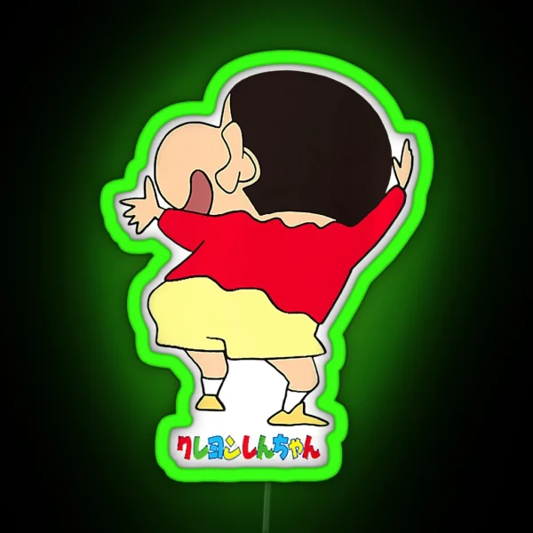 Crayon Shin Chan Smile Shin Chan RGB Neon Sign