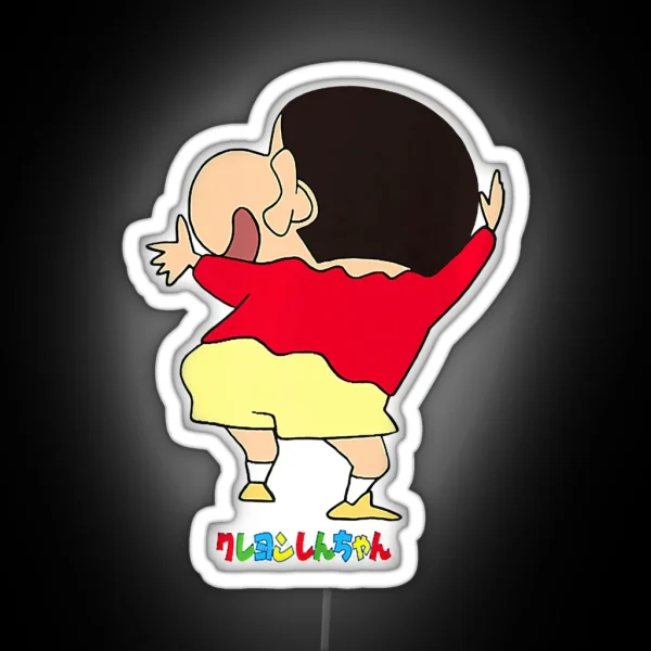 Crayon Shin Chan Smile Shin Chan RGB Neon Sign