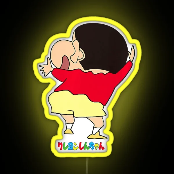 Crayon Shin Chan Smile Shin Chan RGB Neon Sign