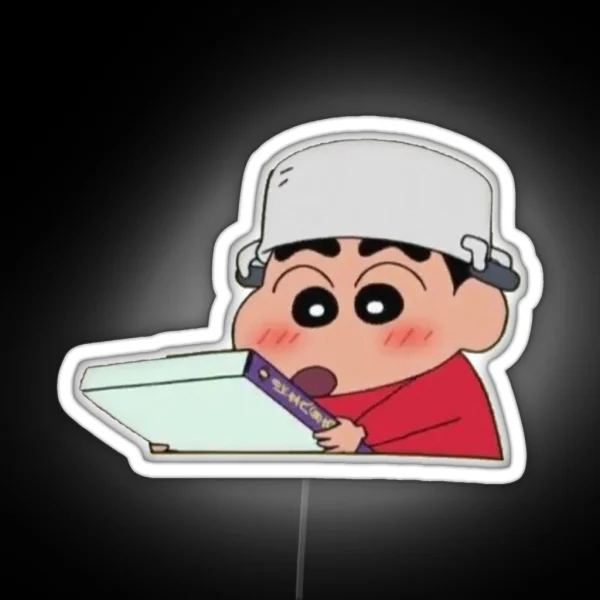 Crayon Shinchan Pot RGB Neon Sign