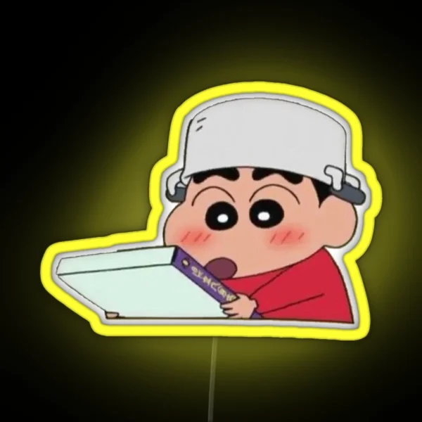 Crayon Shinchan Pot RGB Neon Sign