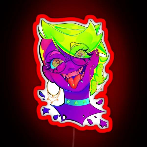 Crazy RGB Neon Sign