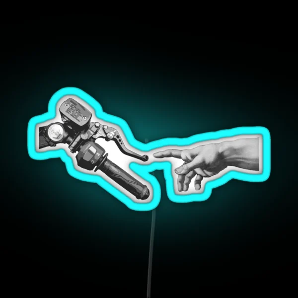 Creation Of Acceleration RGB Neon Sign