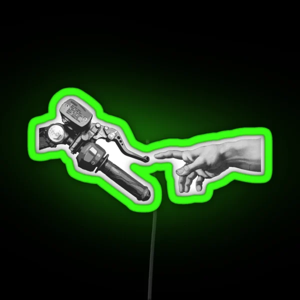 Creation Of Acceleration RGB Neon Sign