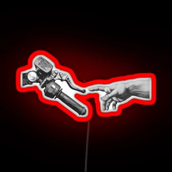Creation Of Acceleration RGB Neon Sign