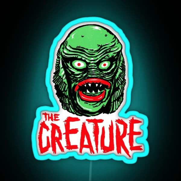 CREATURE From The BLACK LAGOON RGB Neon Sign