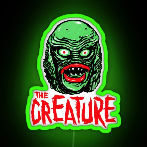 CREATURE From The BLACK LAGOON RGB Neon Sign