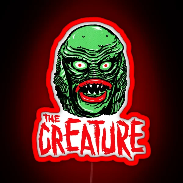CREATURE From The BLACK LAGOON RGB Neon Sign