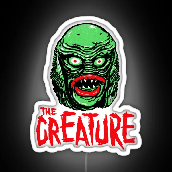 CREATURE From The BLACK LAGOON RGB Neon Sign