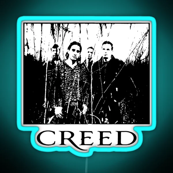 Creed Band RGB Neon Sign