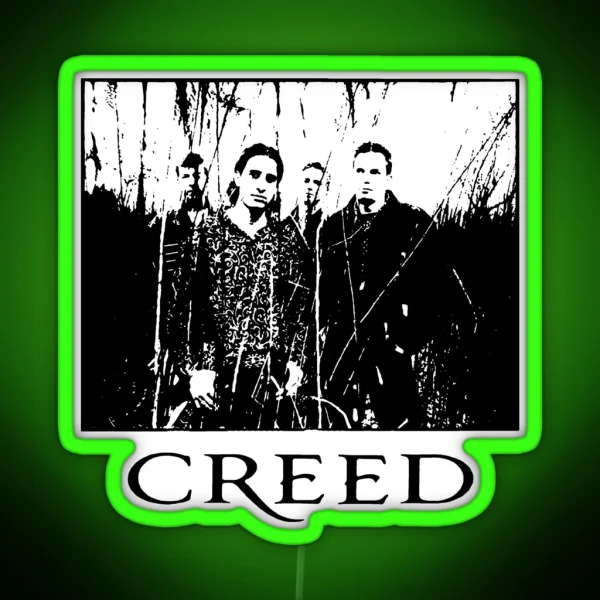 Creed Band RGB Neon Sign