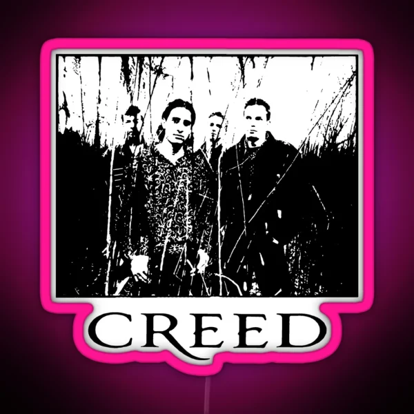 Creed Band RGB Neon Sign