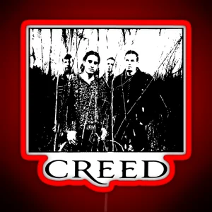 Creed Band RGB Neon Sign