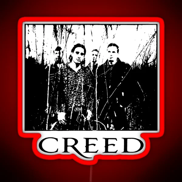 Creed Band RGB Neon Sign