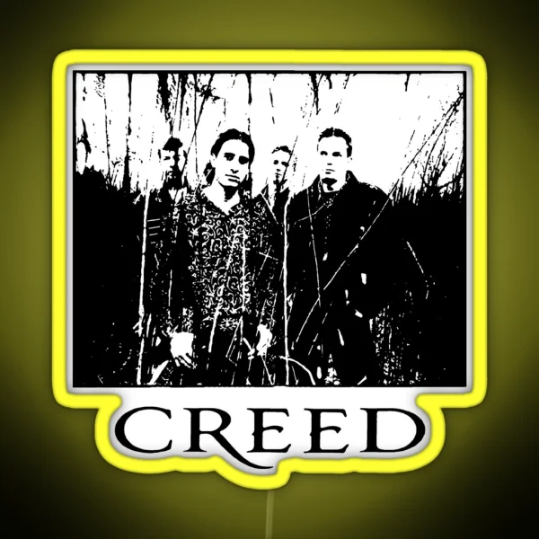 Creed Band RGB Neon Sign