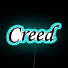 Creed Black Name Lettering Text 1022 RGB Neon Sign - Image 3