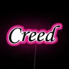 Creed Black Name Lettering Text 1022 RGB Neon Sign - Image 6