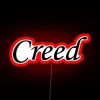Creed Black Name Lettering Text 1022 RGB Neon Sign - Image 2