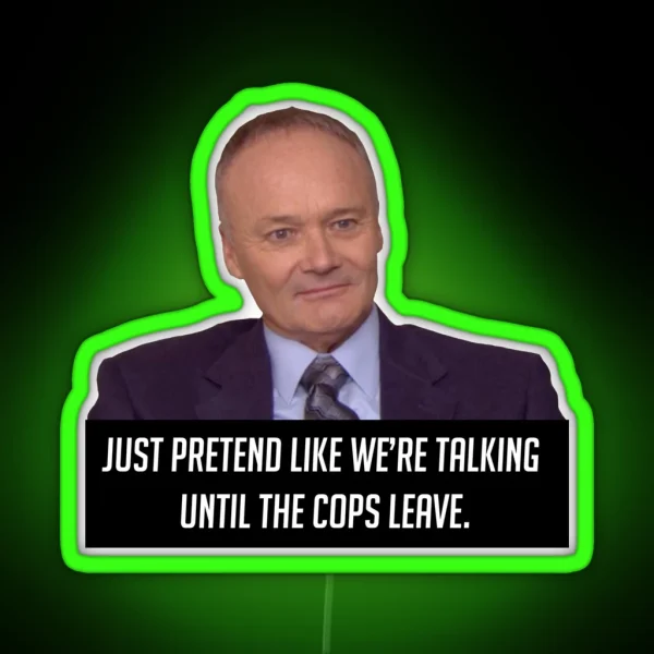 Creed Bratton RGB Neon Sign
