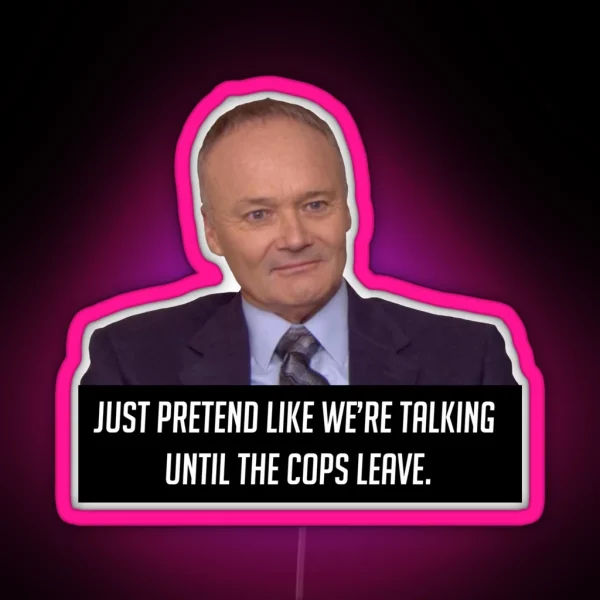 Creed Bratton RGB Neon Sign