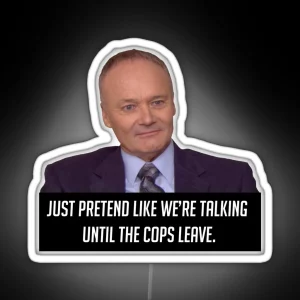 Creed Bratton RGB Neon Sign