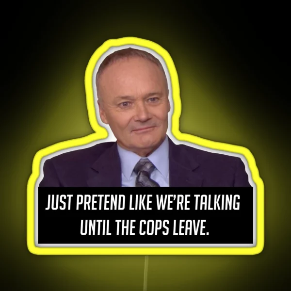 Creed Bratton RGB Neon Sign