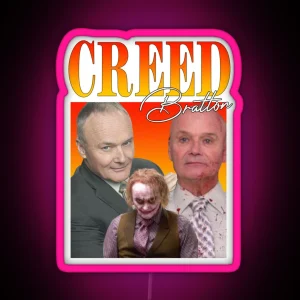 Creed Bratton RGB Neon Sign