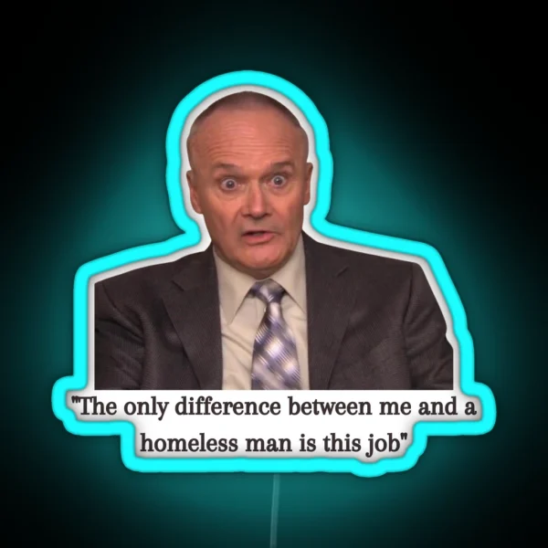 Creed Bratton The Office RGB Neon Sign