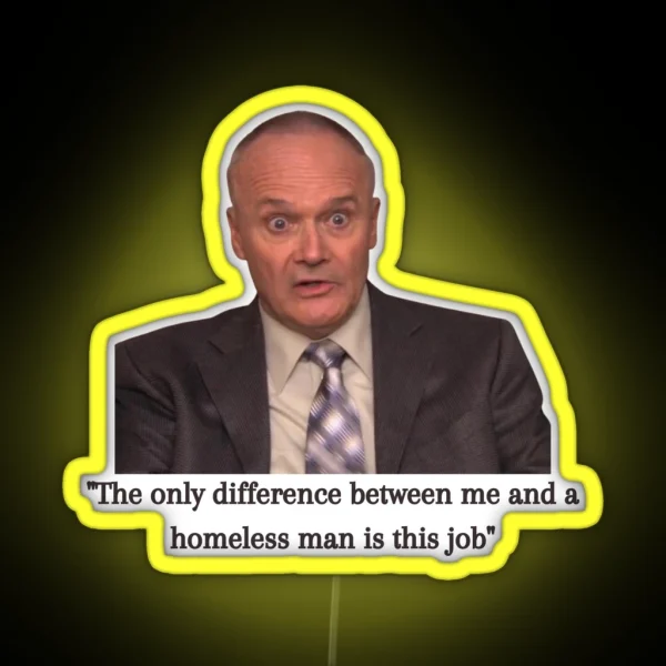 Creed Bratton The Office RGB Neon Sign